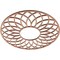 Ekena Millwork Cannes Wood Fretwork Pierced Ceiling Medallion, Cherry, 16"OD x 5 1/2"ID x 3/8"T CMWP16X16X0375CNCH - alternate 4
